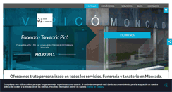 Desktop Screenshot of funeraria-pico-valencia.com