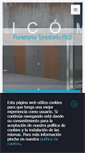 Mobile Screenshot of funeraria-pico-valencia.com